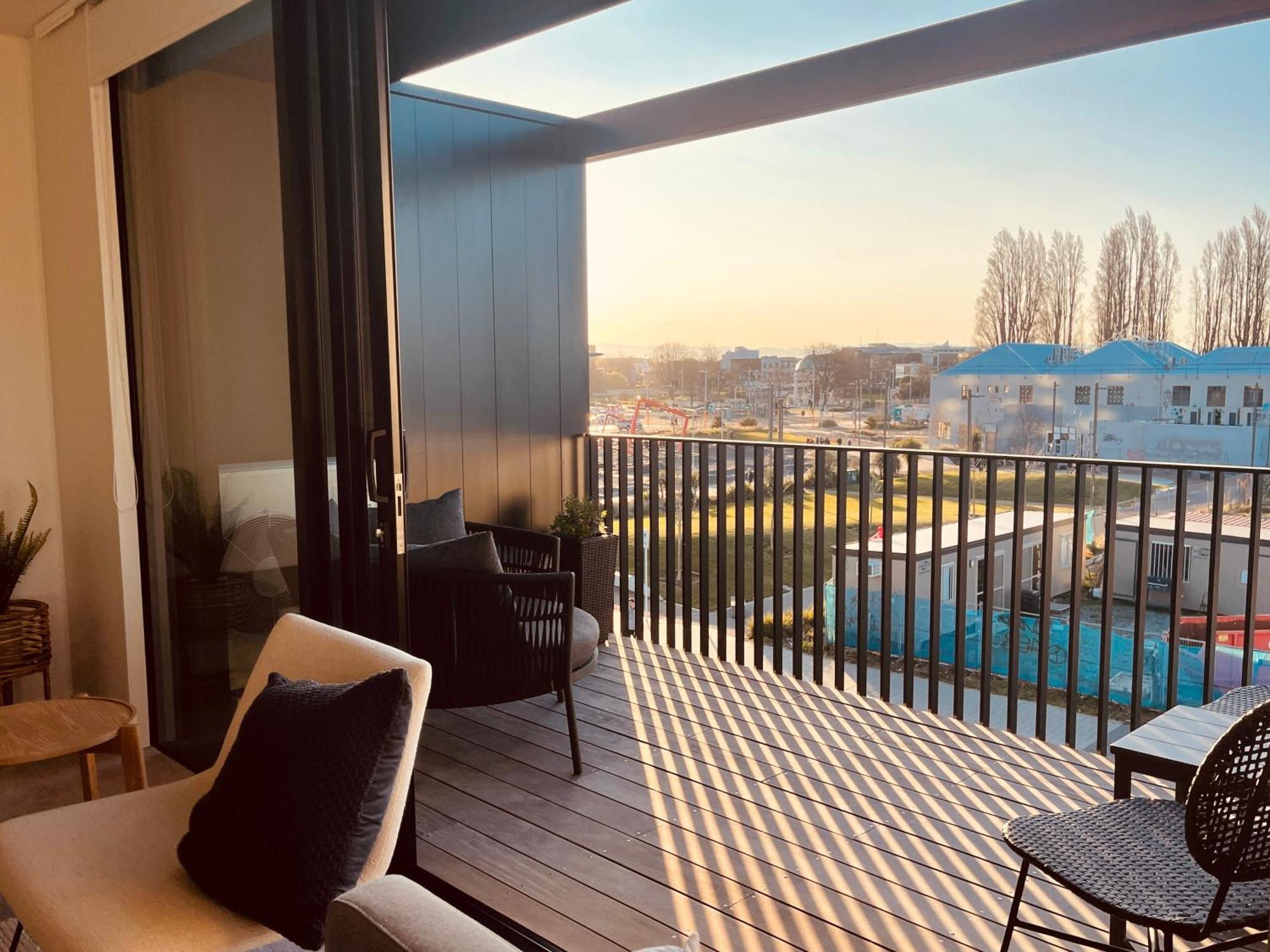 Top Floor Luxury City Central W Sunny Balcony 基督城 外观 照片
